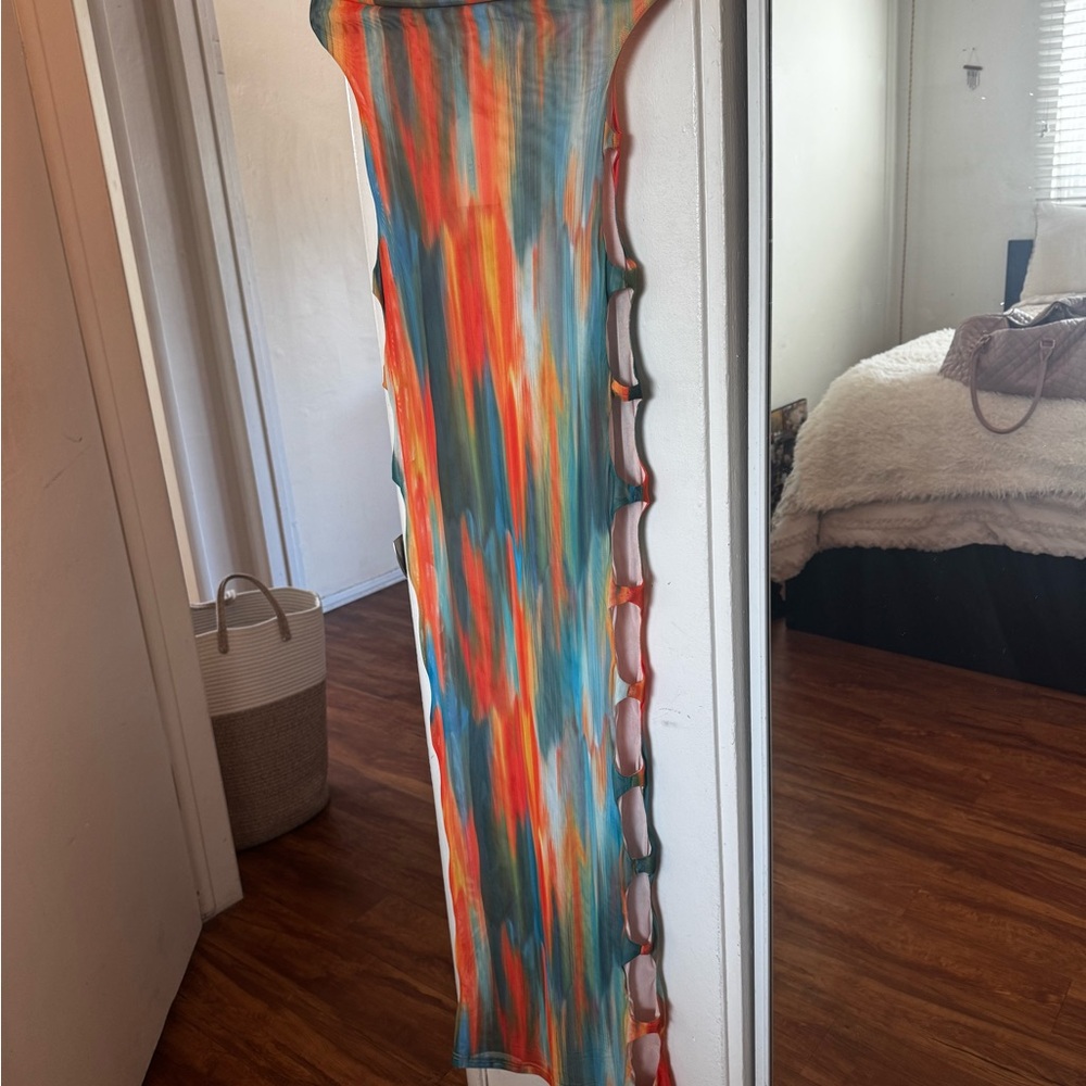 NWT Outcast Exclusive Abstract Sexy Dress